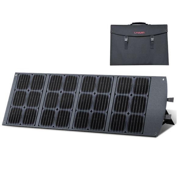 Folding Portable Solar Panels Outdoor Monocrystalline Silicon Solar Cells
