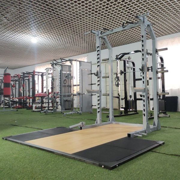 Коммерческое тренажерное заведение Фитнес-оборудование Твердая тяга тренировочный пол Клочок стойка машина SD003-A
