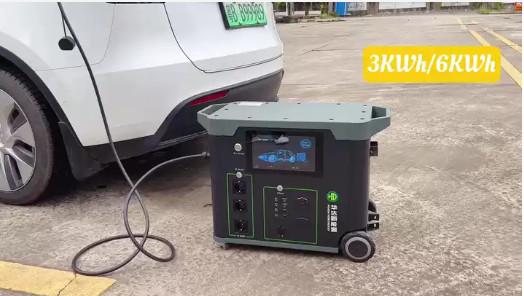 3000Wh 6000Wh EV Estações de carregamento de carros elétricos Smart Outdoor Portable Power Station