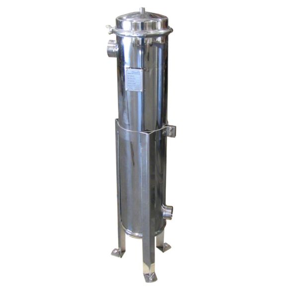 62KG Weight Manufacturing Plant 304 Stainless Steel Bag Filter Housing 2 Inch NPT Inlet150PSI