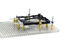 Kits d'or du montage CMM de l'aluminium VMM de couleur pour la machine de mesure de vision