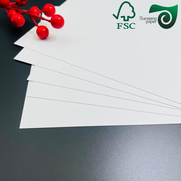 FSC Foldcote SBS Paper Board  High Bulk  210gsm 235gsm Virgin Wood Pulp Material