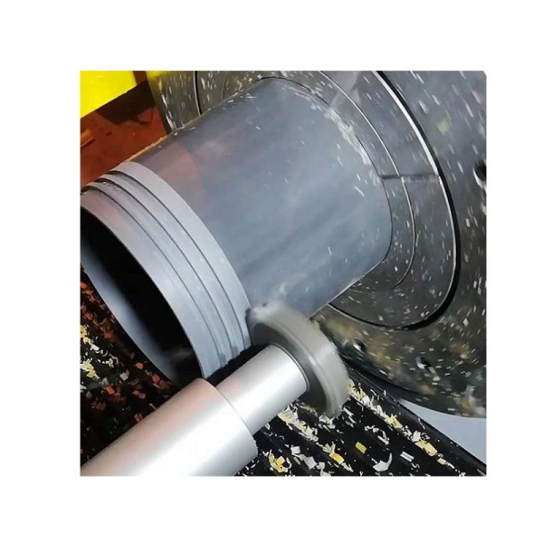PP HDPE PVC EVA PA Pipe Threading Machine 200mm 8 INCH