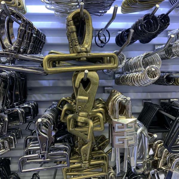 1.8mm Thickness Square Metal Hooks For Adjuster Hand Bag Frame