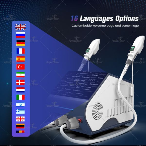 Машина 50ХЗ удаления волос ИПЛ Опт СХР - 60ХЗ для удаления татуировки подмолаживания кожи