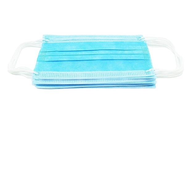 Masque chirurgical non-tissé de la boucle 50pcs d'oreille de triple d'OEM