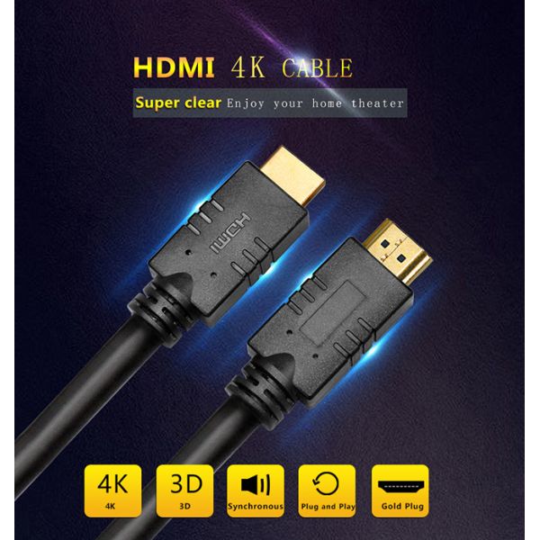 Manufacturers 4k 60hz 18G 3D 4K HDMI CABLE Braid ultra high speed cable hdmi