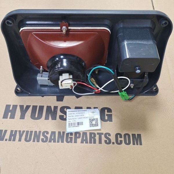 Excavator Parts Front Lamp 2534-1167B 25341167B For 140W-V 160W-V