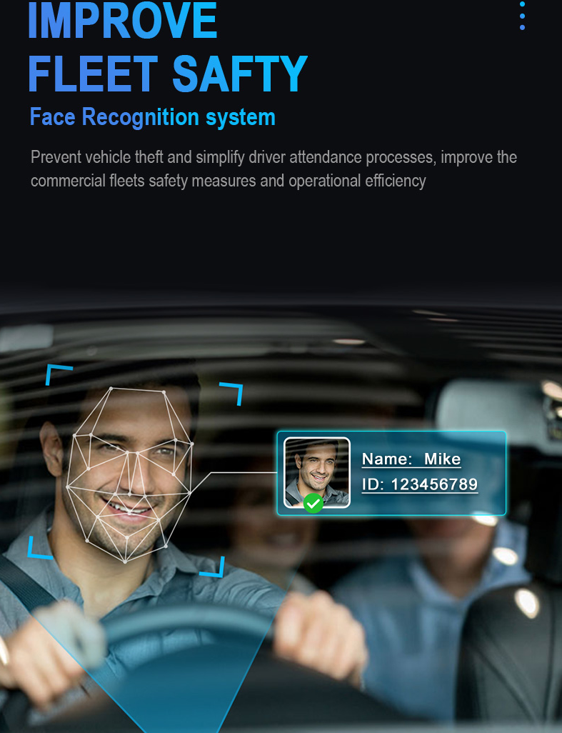 4G AI Fleet Management System Support 2 x RS232 1 x RS485 4CH 8CH