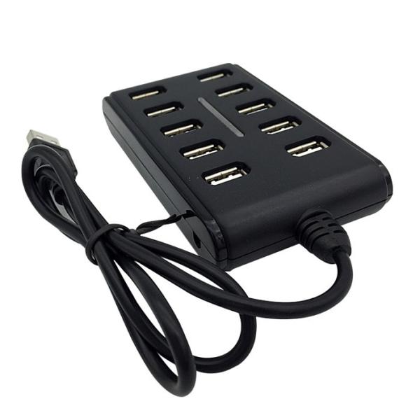CE RoHS 480Mbps 10 Port Hub Usb 2.0 Header Splitter