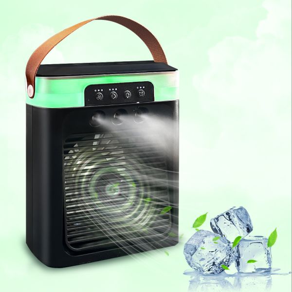 6inch Rechargeable Fold USB Mini Tower Fan with Air Cooler Control Manual Switch