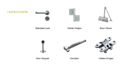apartment entrance door hardware Proffesional Apartment Door Manufacturer