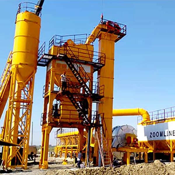Highway Construction 120TPH Mobile Asphalt Mixing Plant