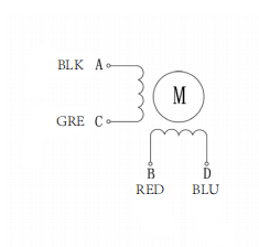 DC 1,8 привода 57BYGH Stepper мотора винта шарика линейный электрический 4 головы