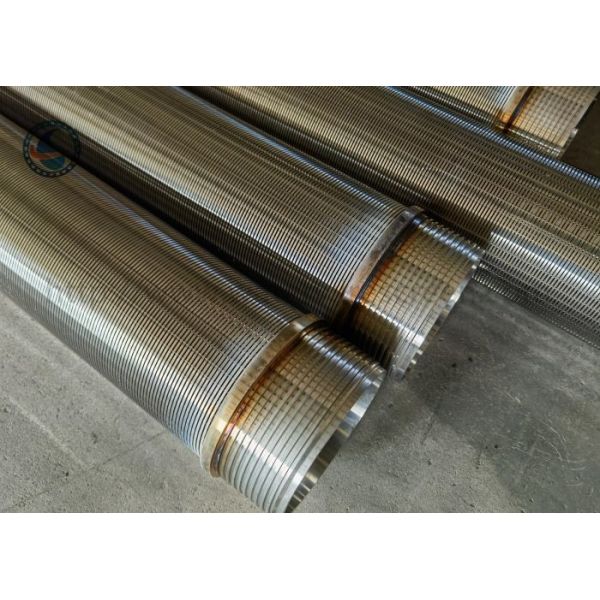 Corrosion Resistant Water Wire Screen Pipe 1m-6m Length