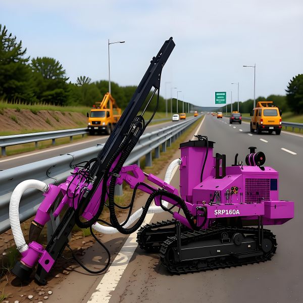 Diesel Pile Driver Urban Development Engineering Drilling Rig Ground Screw Pile Drilling Machine