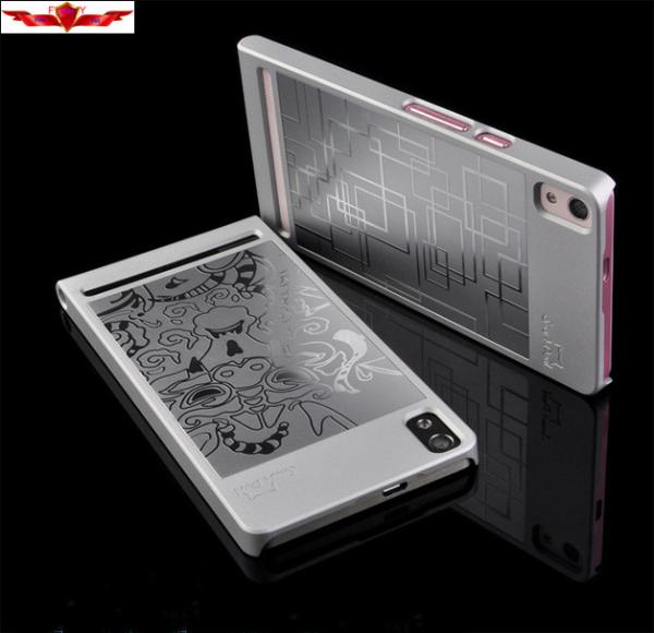 New Arrival HUAWEI ASCEND P6 Stainless Steel Cover Cases Accurate Holes Durable Four Types