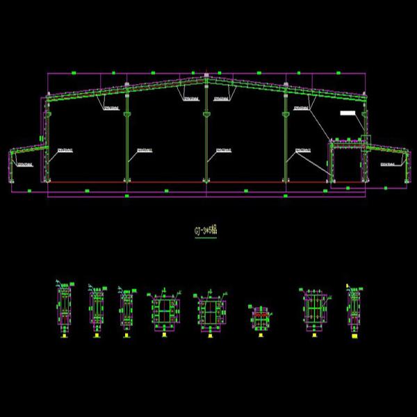 Q235B Q355B Steel Frame Buildings - Customizable Prefabricated Structures