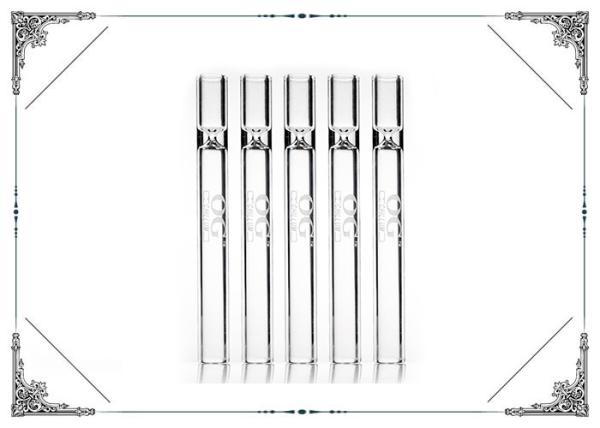 4 Inches Glass Chillums For Smoking Pipes Thick TubeClear Pipe