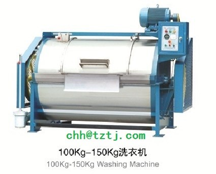 Industrial washing machine 100Kg price ，Horizontal roller washing machine