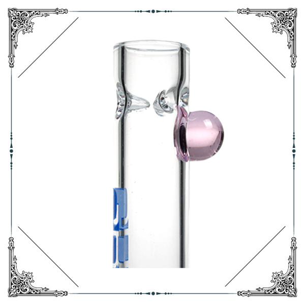3.5 Inches Long 2.5 mm Thickness Glass Smoking Tube Cheap Chillum Pipes