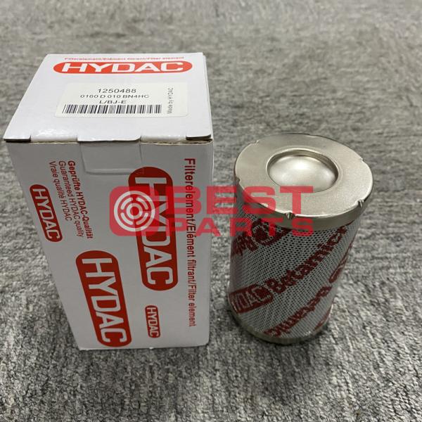 Filtro de óleo hidráulico diesel HYDAC das peças de maquinaria da construção do caminhão 0160D010BN4HC