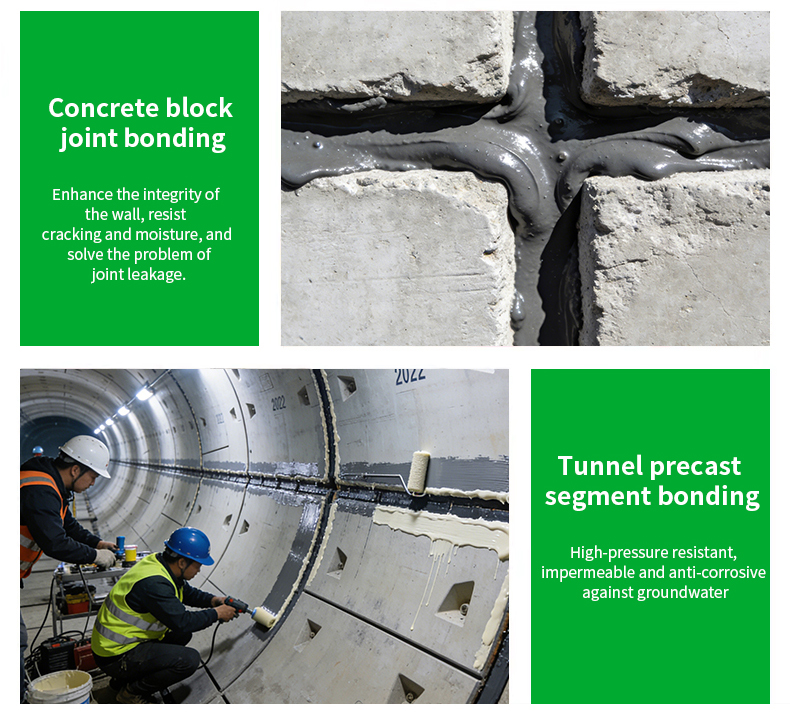 High Bonding Strength AB Component Epoxy Precast Segment Splicing Adhesive Epoxy Resin Adhesive for Highway Bridge Construction