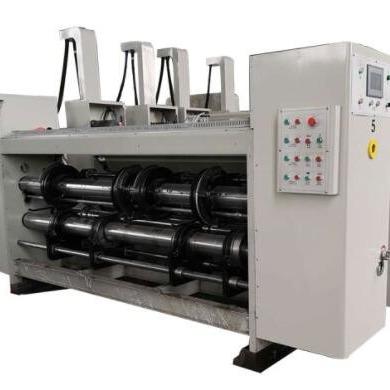 5 máquina cortando giratória da dobra 18kw para a máquina de impressão ondulada 14T da caixa