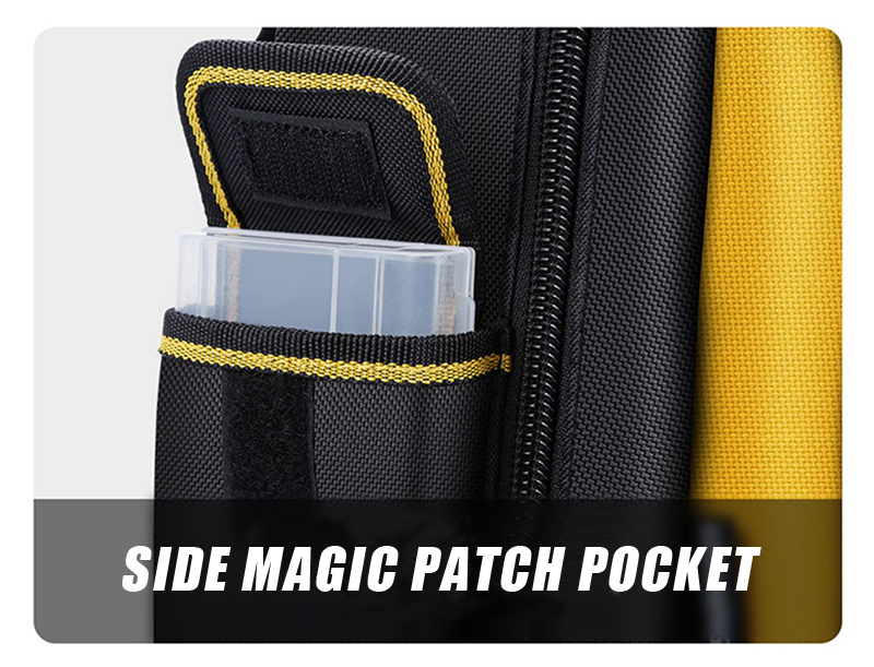Latest Design Multi-Purpose Functional Durable Hard Base Custom Heavy Duty  Electricians Tool Bag Backpack