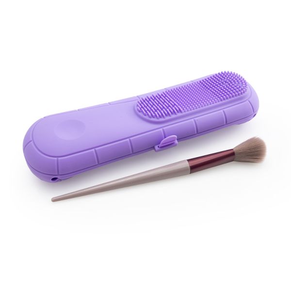 Портмоне прочного безвкусного силикона косметическое, безвкусный силикон держателя щетки макияжа