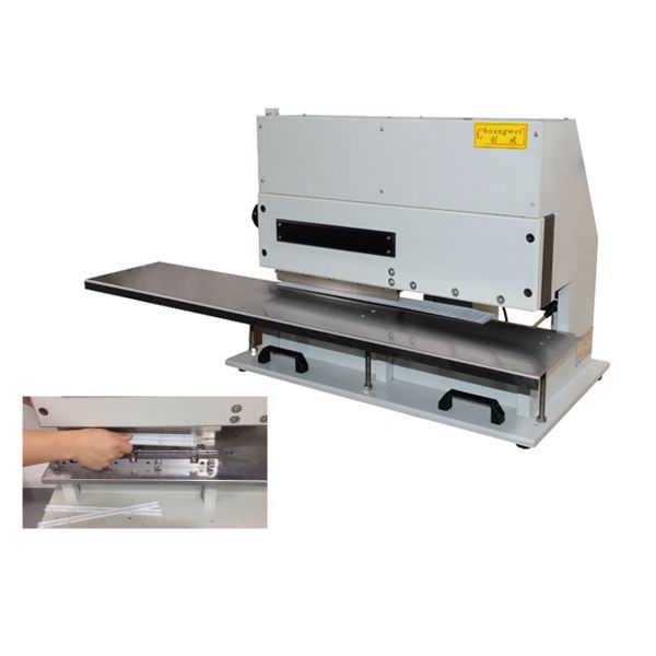 Linear Blade PCB Singulation Machine , Singulating Process Without Vibrations