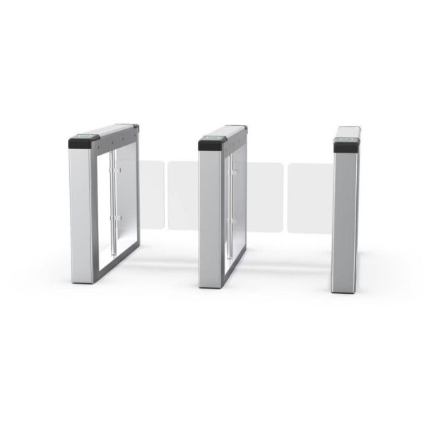Servo Mechanism RFID Turnstile Gate , Security Swing Turnstile Gate For Library Stadium