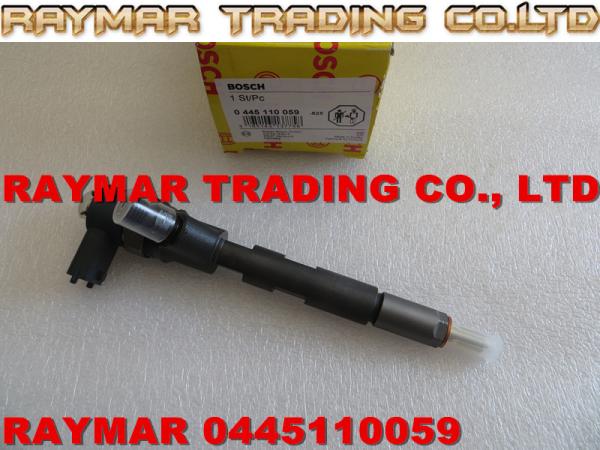 BOSCH Genuine common rail fuel injector 0445110059 for Chrysler 05066820AA, 05066-820AA, LDV 510990024, VMI 15062036F