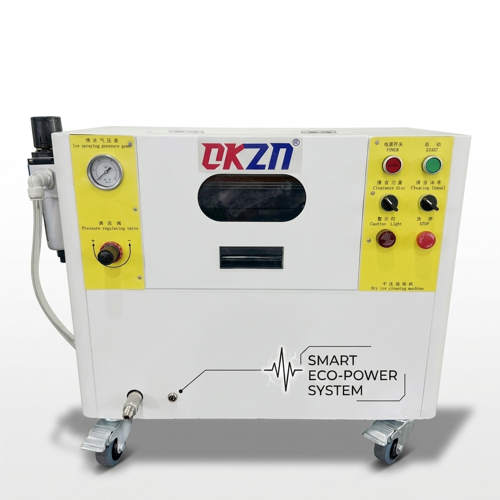 Industrial portable dry ice cleaning equipment, dry environmental protection decontamination machine