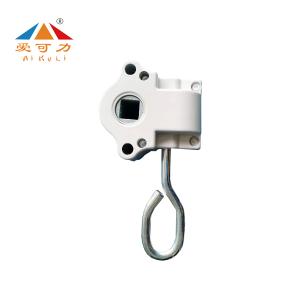 White Aluminum Alloy Awning accessories 1:10 Zinc Gear Box Components for Awnings