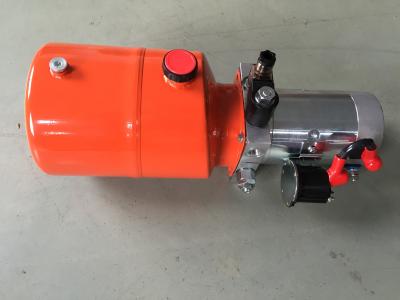 Motopropulsor hidráulico do estojo compacto alaranjado da C.C. do tanque 6L de aço para o reboque da descarga