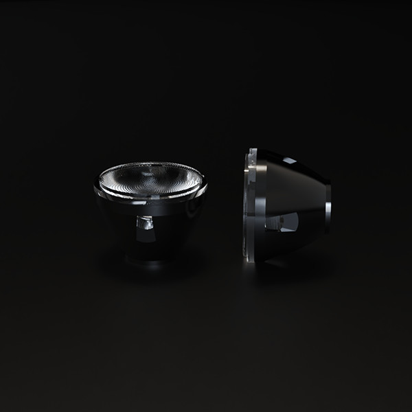 24° Viewing Angle PMMA TIR LED Lens with 92% Efficiency for Recessed Lighting