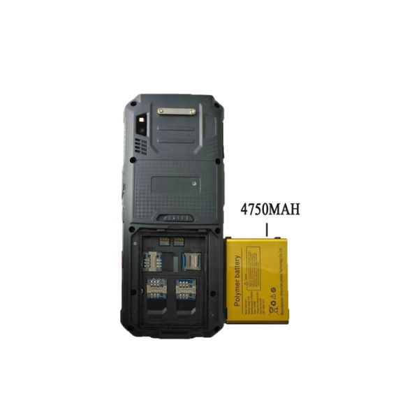 IP65 Waterproof Rugged Handheld PDA 5 Inch , Biometric Handheld Terminal BH88