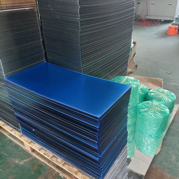 Manufactured Direct Custom Acrylic Blue Mirror Shatterproof for Decoration