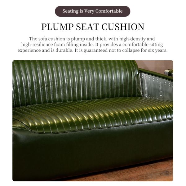 Nidea #8901 Vintage Industrial Classic Aluminum for Lounge Chair for Home Office & Living Room Adjustable Height Retro Style Furniture