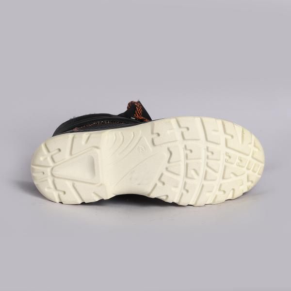 Oil Resistant Black Embossed Cow Leather Shoes Durable Stylish Goods