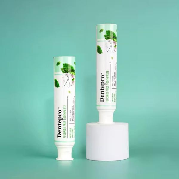 3 ml - 400 ml Tubes de dentifrice en aluminium vide d'impression offset de dentifrice Tubes de pressage personnalisés