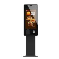 Kiosque de commande de service interactif d'individu, OEM multi de kiosque d'ordre d'aliments de préparation rapide de contact