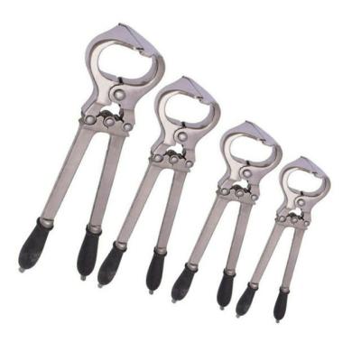 Instrumentos veterinários do Castrator sem sangue de aço inoxidável de Burdizzo para o gado