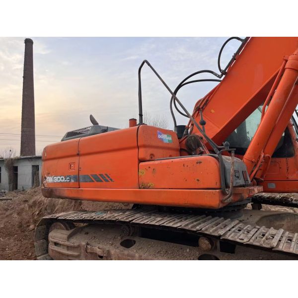Excavadora usada Doosan DX300, excavadora de 30 toneladas de gran tamaño, maquinaria de segunda mano