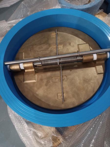 Tianjin Factory Spring Duo Dual check valves Wafer Butterfly Non-Reurn check valve ansi pn16 jis 10k