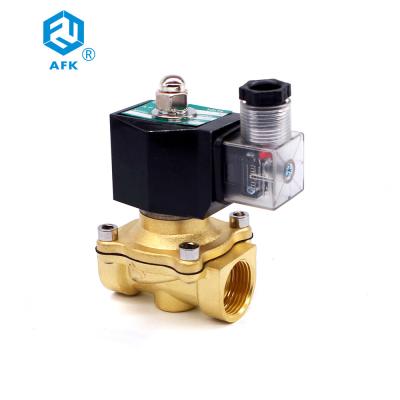 3/4 Brass Lpg Gas Solenoid Valve Normally Closed AC220V AC110V AC380V