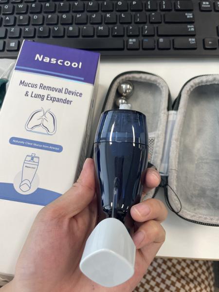 Customized Logo Mucus Removal Device Respiratory Muscle Trainer Lung Exercise