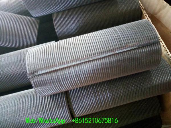 Stainless Steel 304 Dutch Weave Wire Mesh Braided Sleeves,12x64 mesh with 1mm Thickness