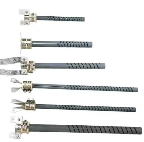 Double Spiral Sic Heating Elements 1400°C 1500°C 1600°C Electric Resistant For Furnace